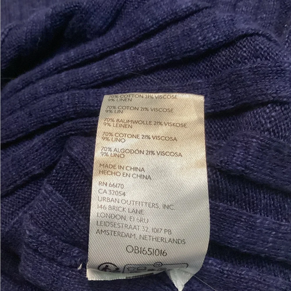 💥PRICE DROP💥 Veda Ribbed SweaterSkirt-  Celestial Indigo - Picture 7 of 7